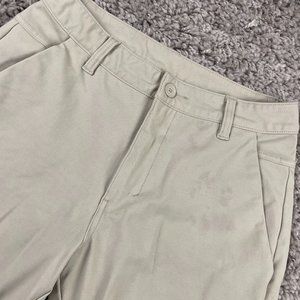 BYLT Everyday Shorts 8" Men's 30 Oat (Beige) Premium Basics Zip Pocket Stretch